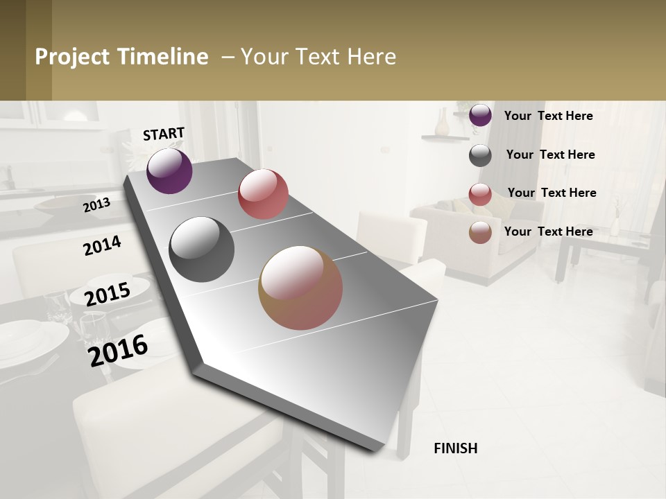 Dinner Table PowerPoint Template