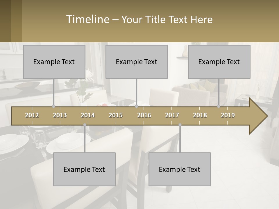 Dinner Table PowerPoint Template