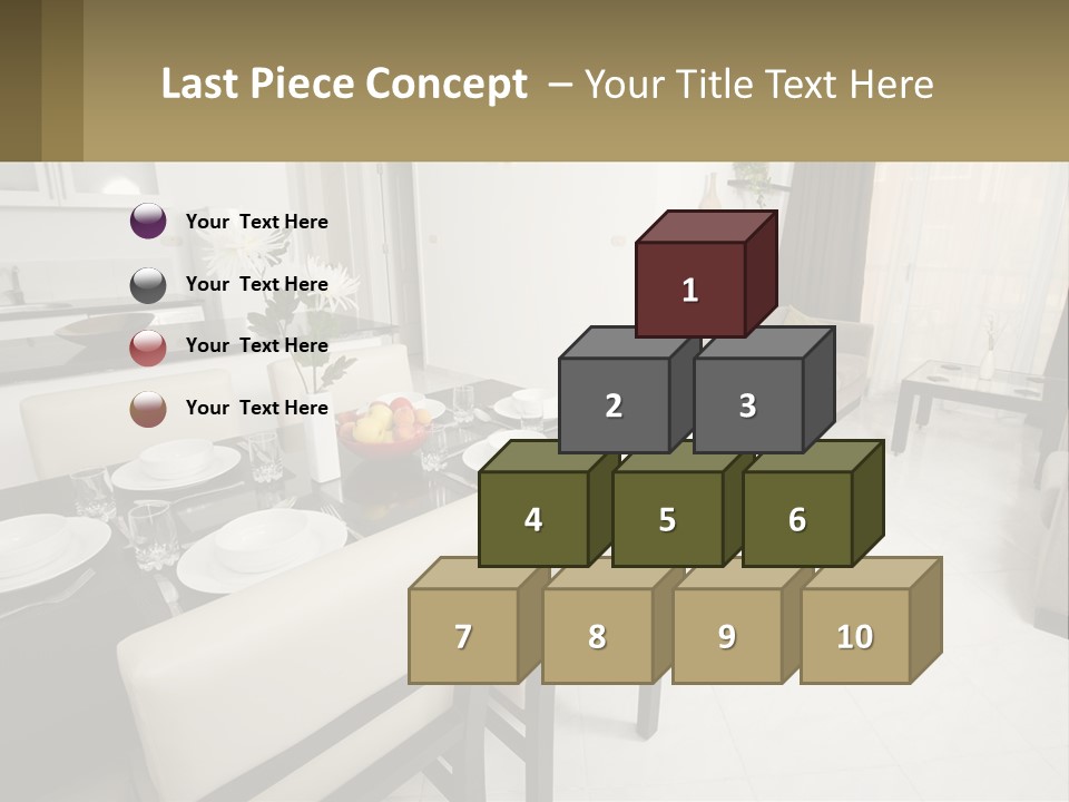 Dinner Table PowerPoint Template