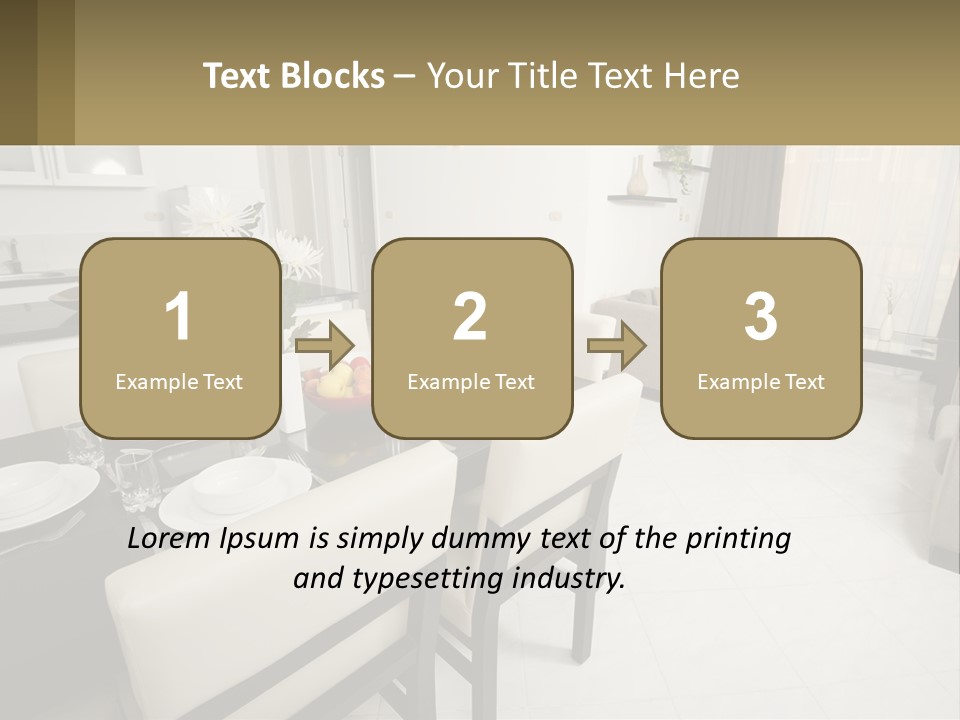 Dinner Table PowerPoint Template