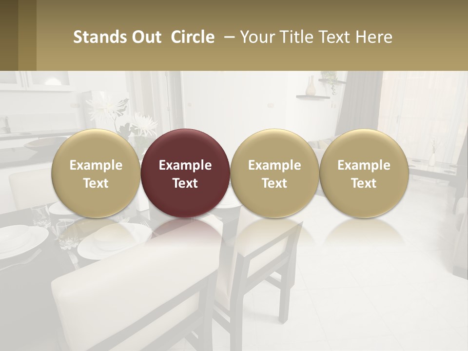 Dinner Table PowerPoint Template