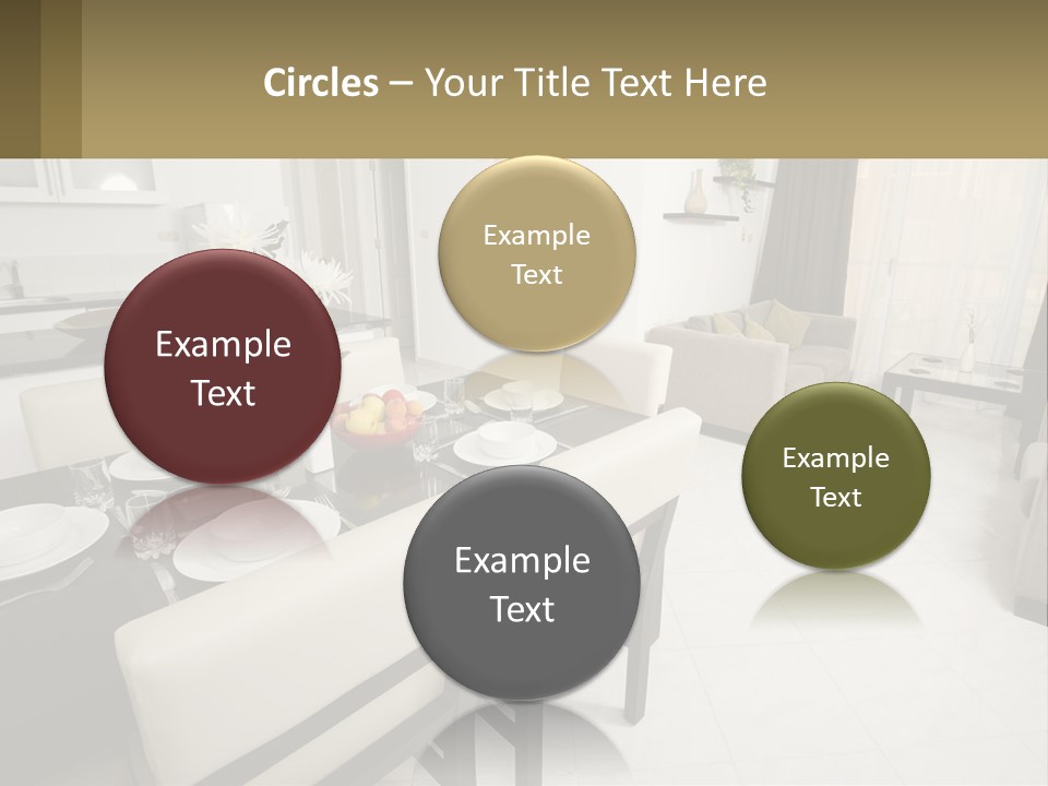 Dinner Table PowerPoint Template