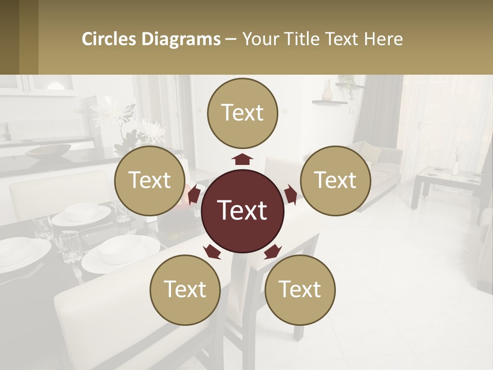 Dinner Table PowerPoint Template