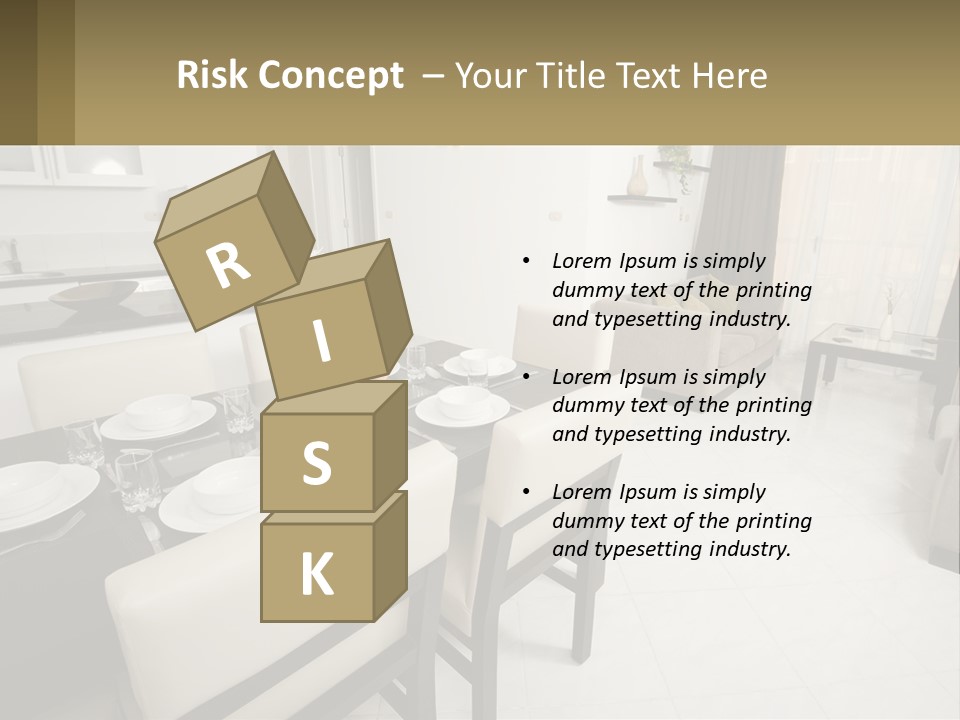 Dinner Table PowerPoint Template