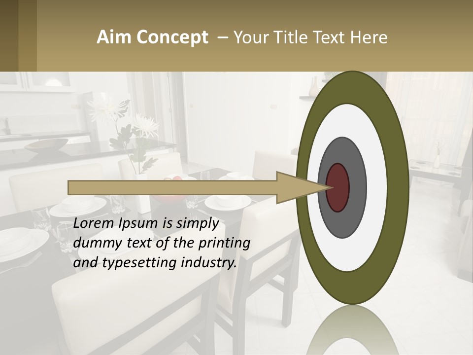 Dinner Table PowerPoint Template