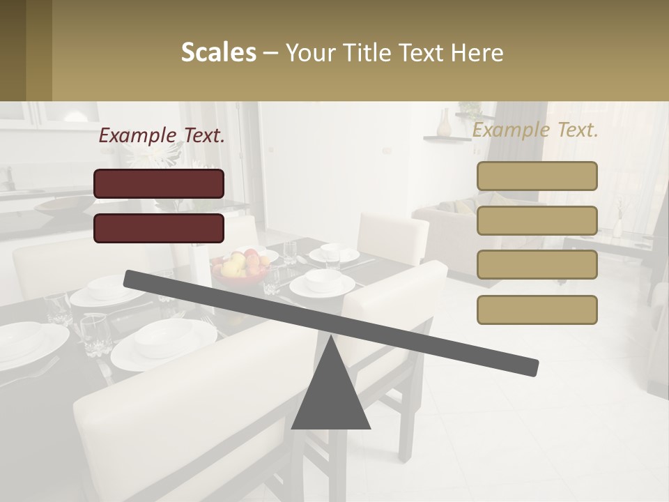 Dinner Table PowerPoint Template