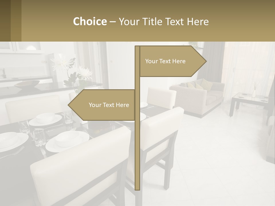 Dinner Table PowerPoint Template