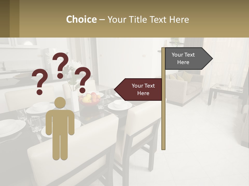 Dinner Table PowerPoint Template
