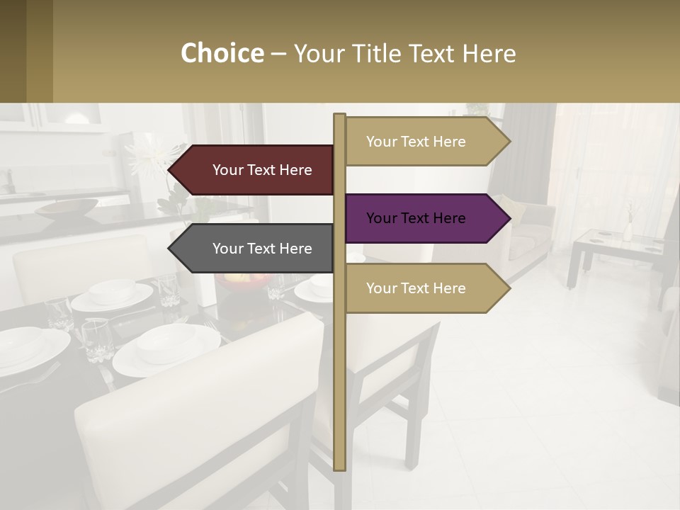 Dinner Table PowerPoint Template