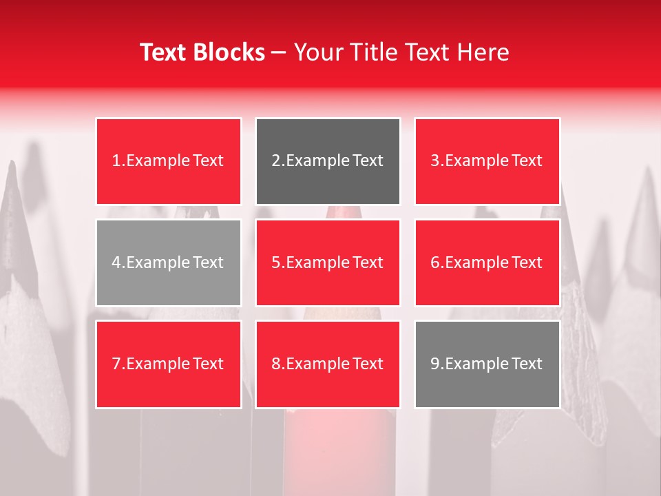 Pencils PowerPoint Template