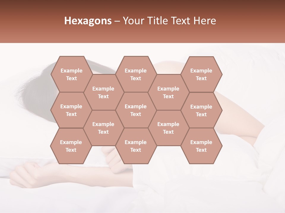 Sleeping Girl PowerPoint Template