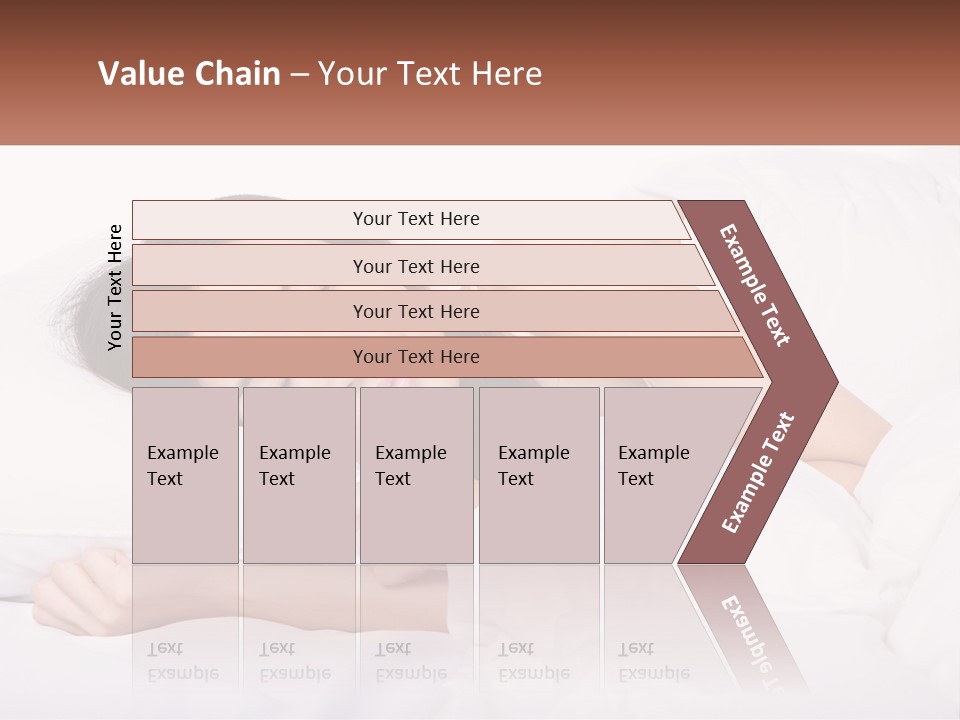 Sleeping Girl PowerPoint Template