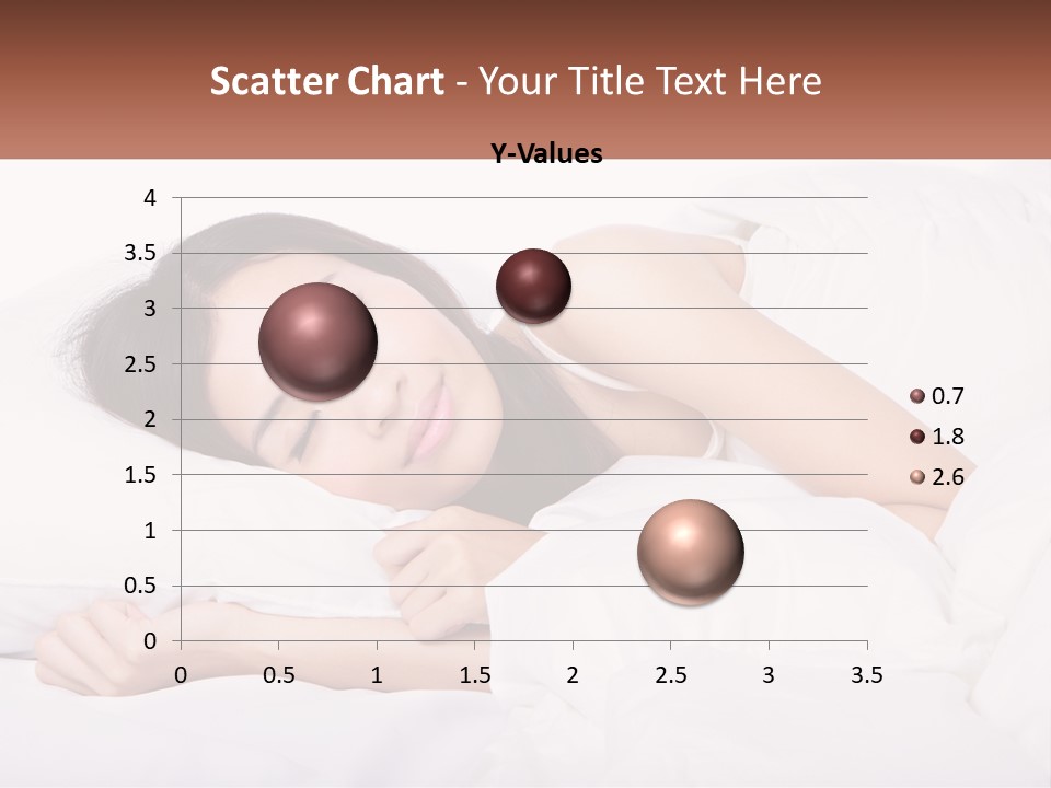 Sleeping Girl PowerPoint Template