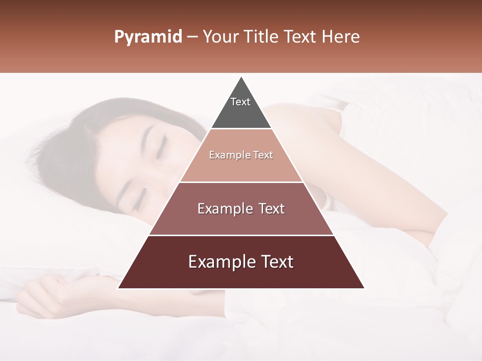 Sleeping Girl PowerPoint Template