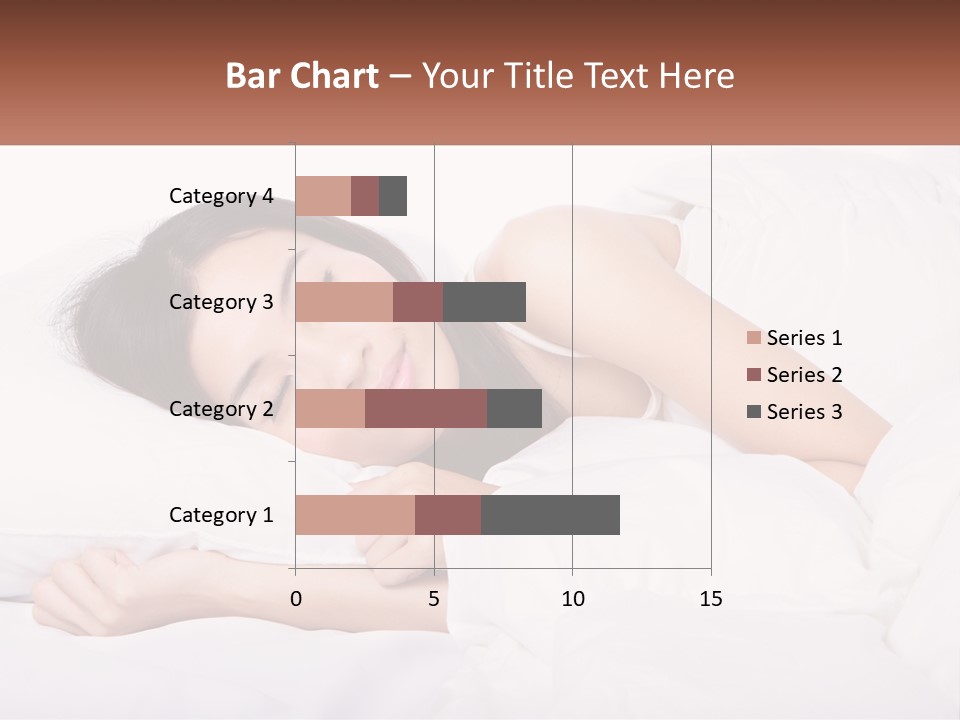 Sleeping Girl PowerPoint Template