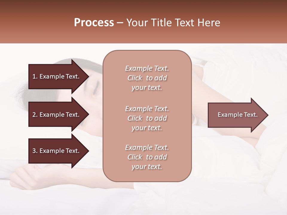 Sleeping Girl PowerPoint Template