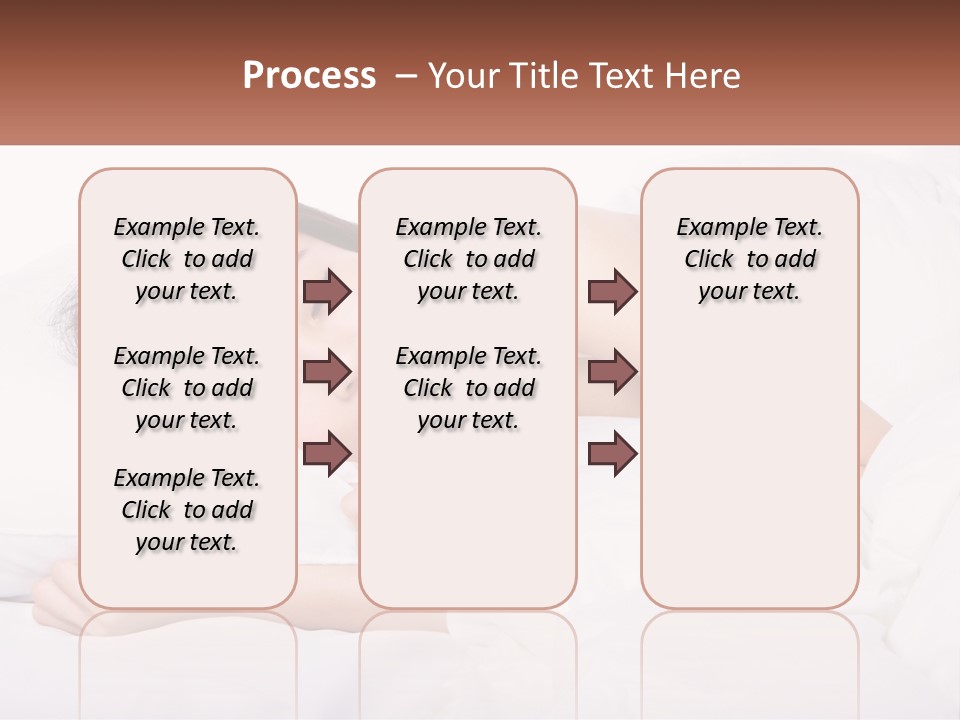 Sleeping Girl PowerPoint Template