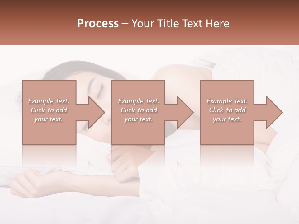 Sleeping Girl PowerPoint Template