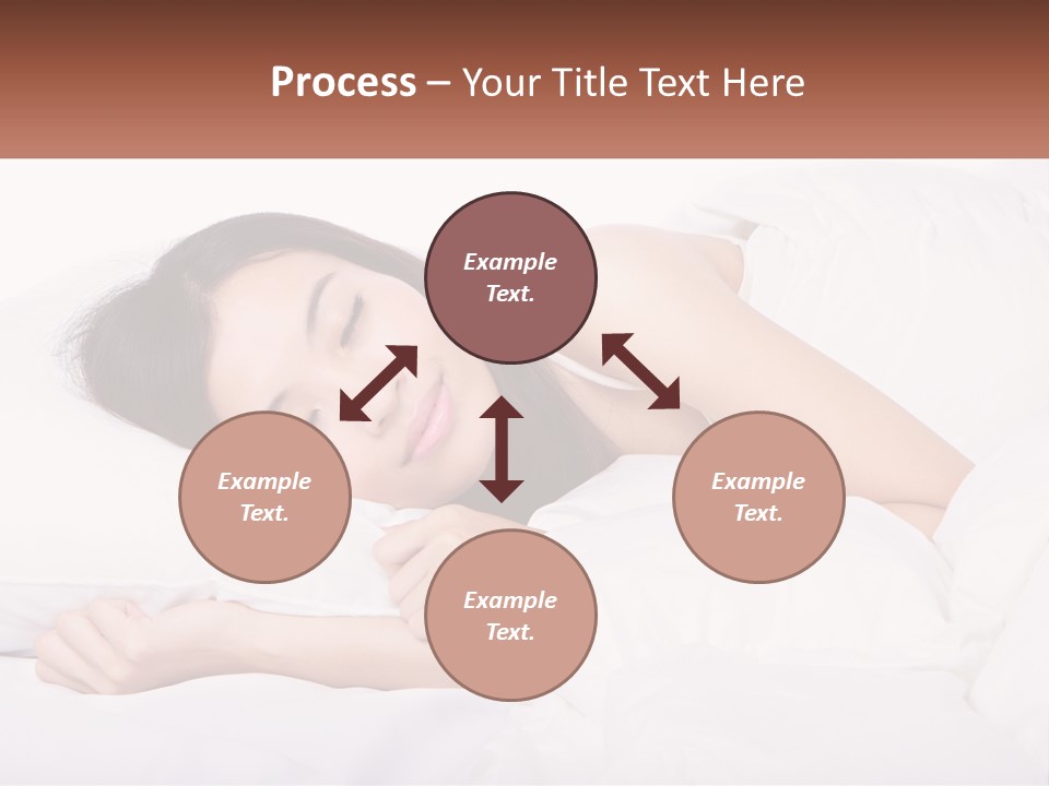 Sleeping Girl PowerPoint Template