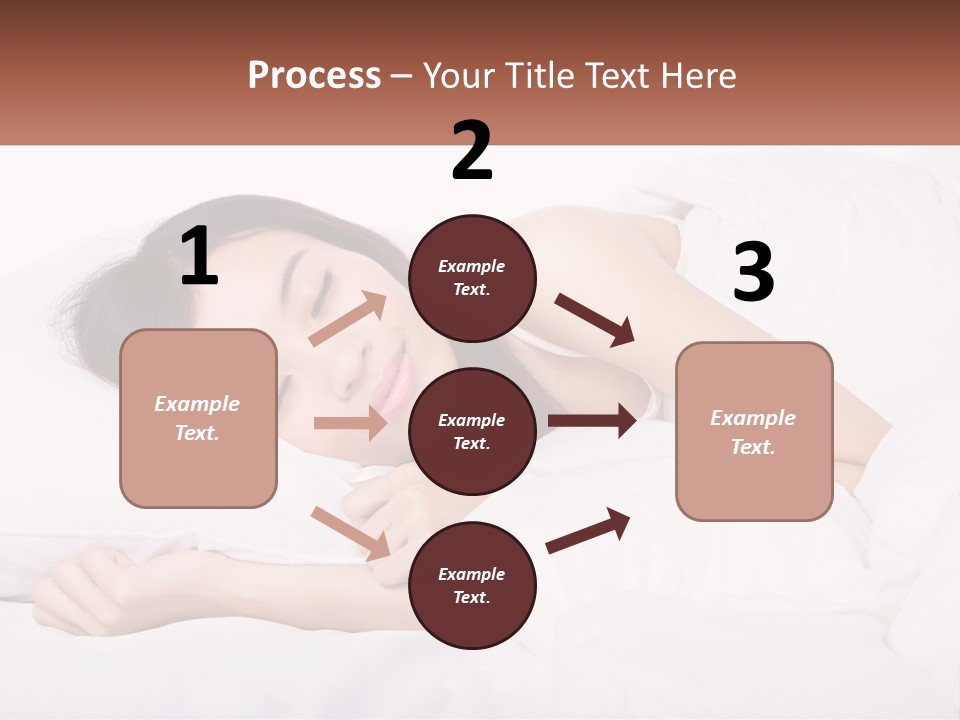 Sleeping Girl PowerPoint Template