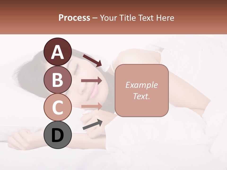 Sleeping Girl PowerPoint Template