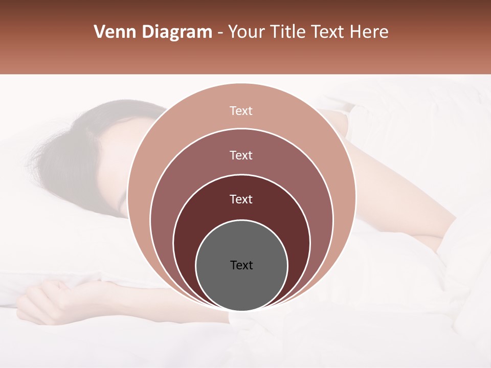 Sleeping Girl PowerPoint Template