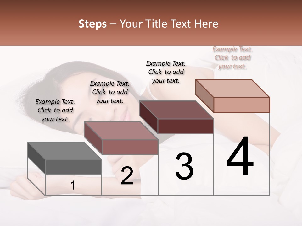 Sleeping Girl PowerPoint Template