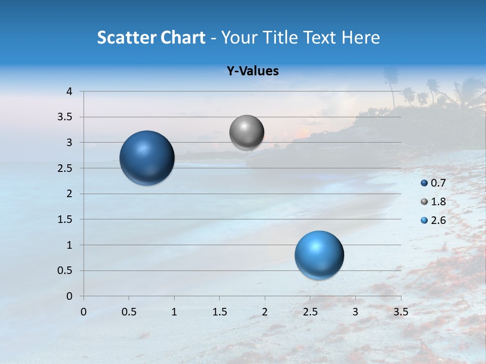 On The Seashore PowerPoint Template