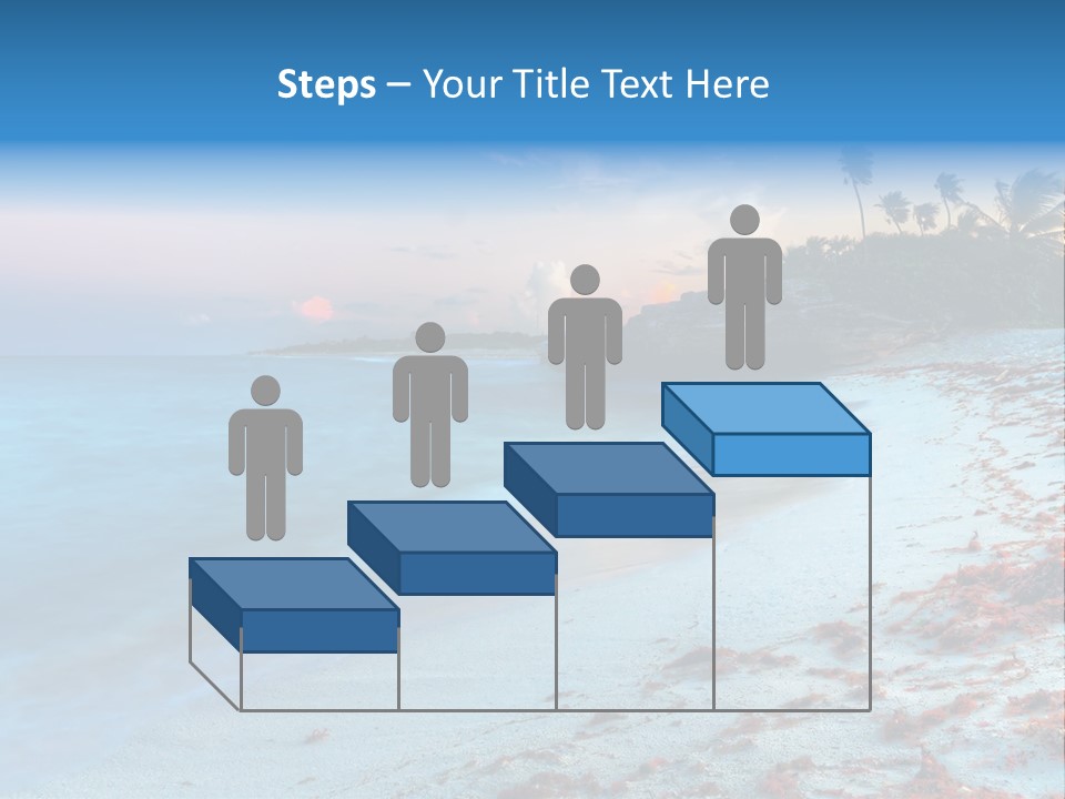 On The Seashore PowerPoint Template