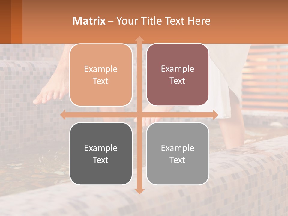 In The Pool PowerPoint Template