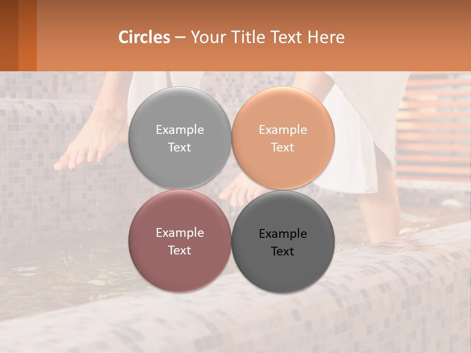 In The Pool PowerPoint Template