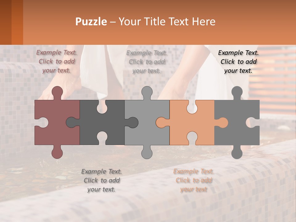 In The Pool PowerPoint Template