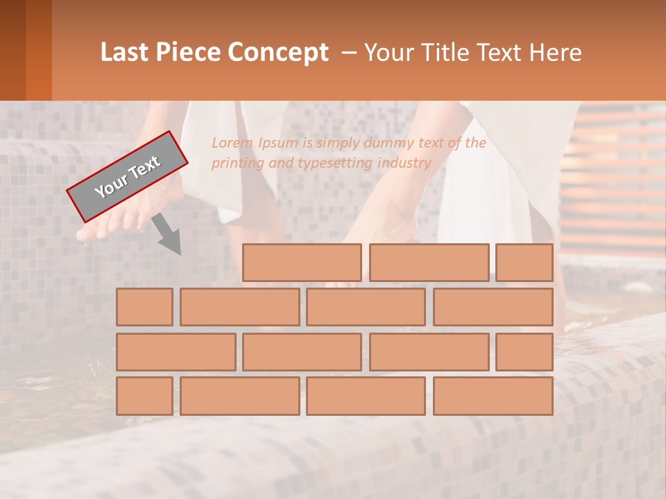 In The Pool PowerPoint Template