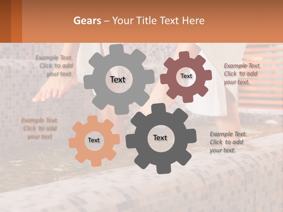 In The Pool PowerPoint Template