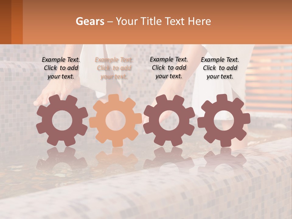 In The Pool PowerPoint Template