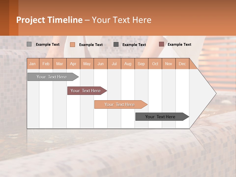In The Pool PowerPoint Template