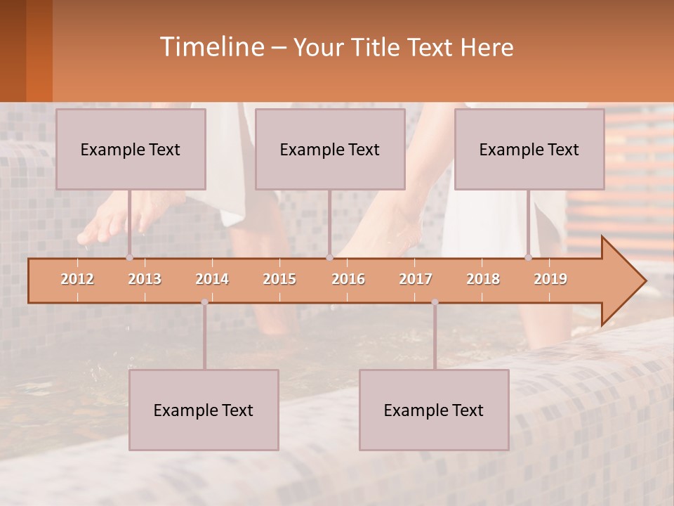 In The Pool PowerPoint Template