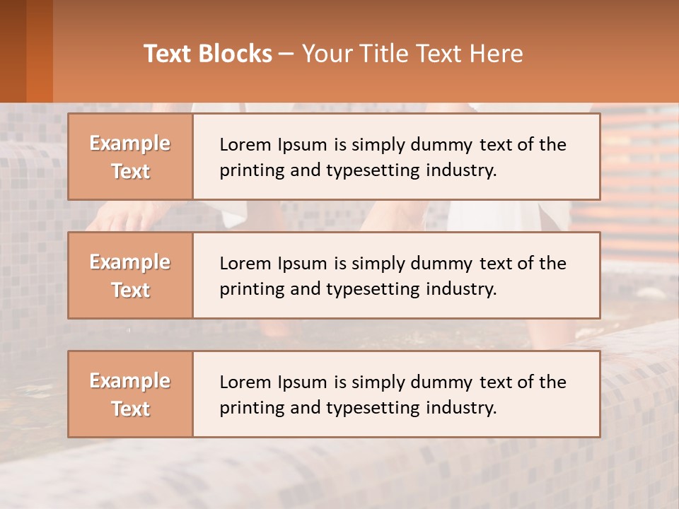 In The Pool PowerPoint Template