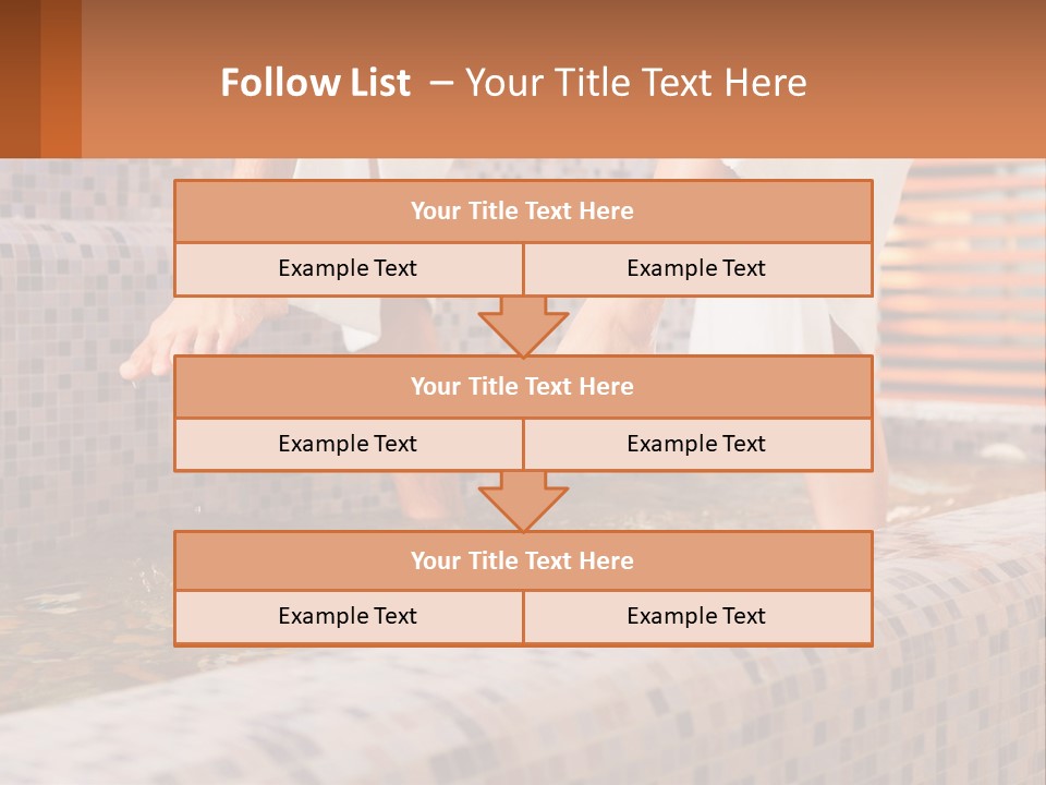 In The Pool PowerPoint Template