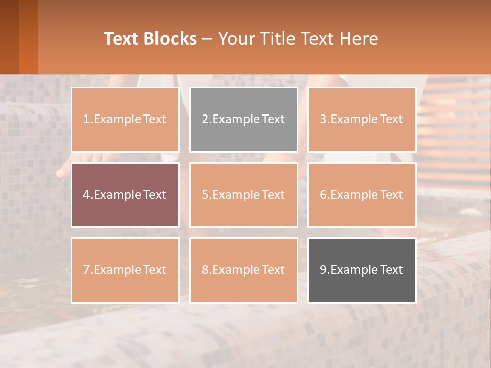 In The Pool PowerPoint Template