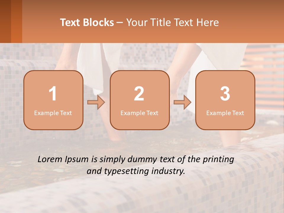 In The Pool PowerPoint Template
