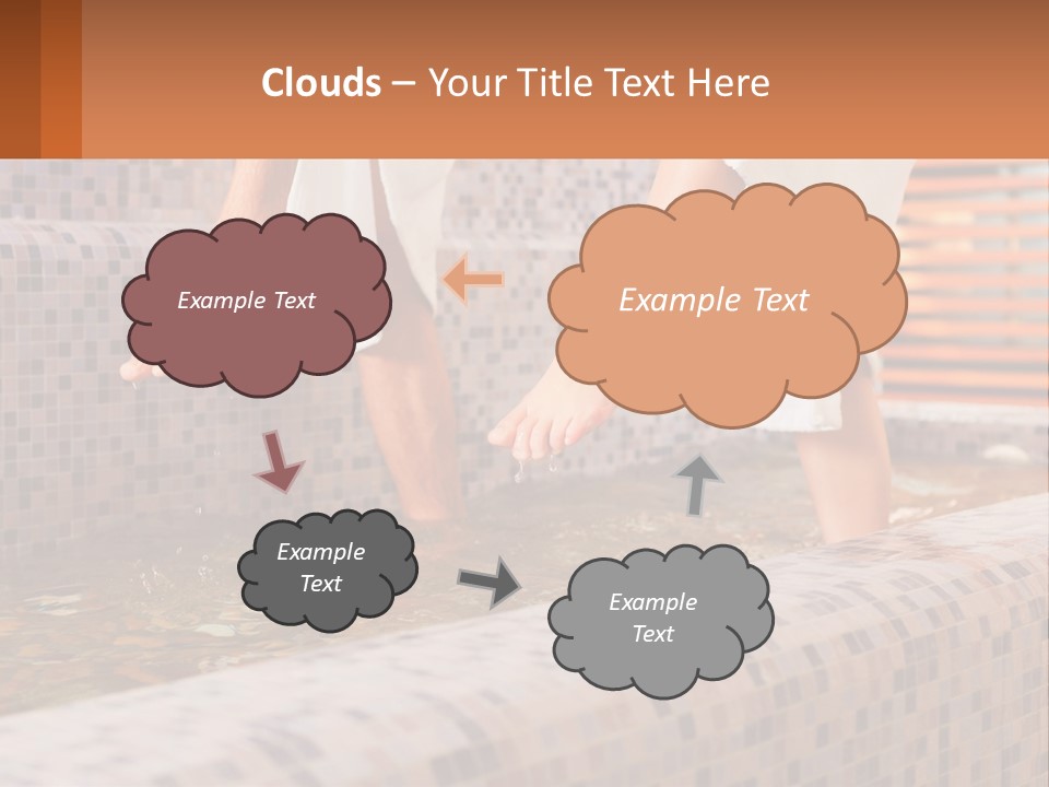 In The Pool PowerPoint Template