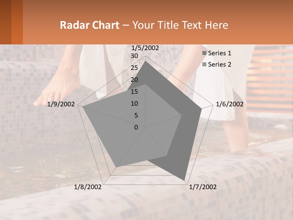 In The Pool PowerPoint Template