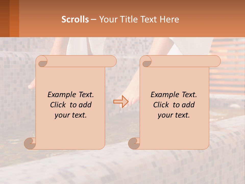 In The Pool PowerPoint Template