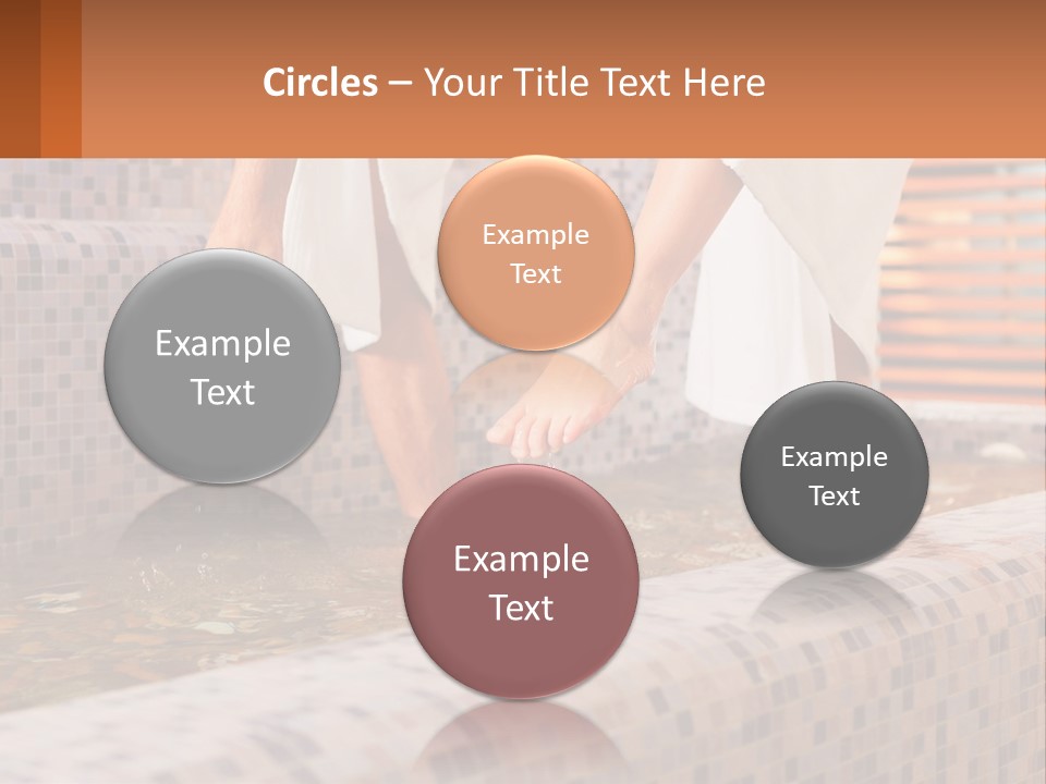 In The Pool PowerPoint Template