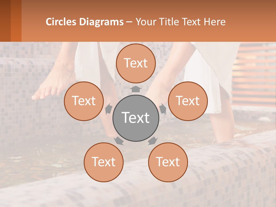 In The Pool PowerPoint Template