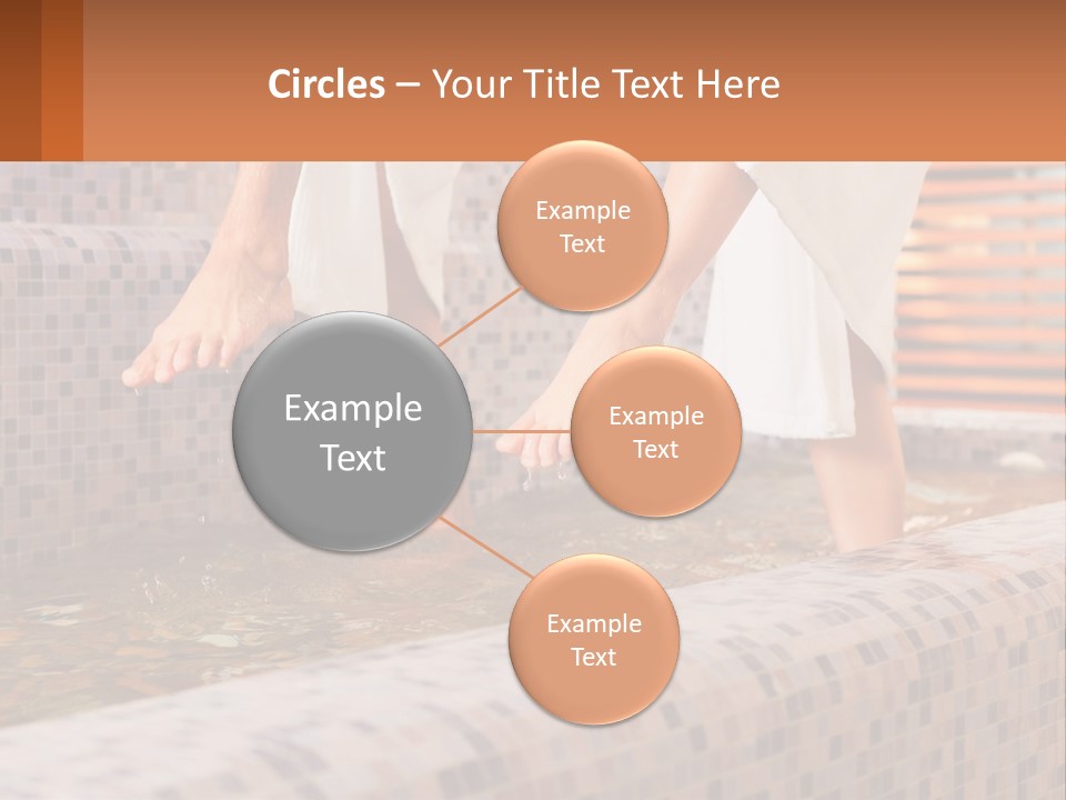 In The Pool PowerPoint Template