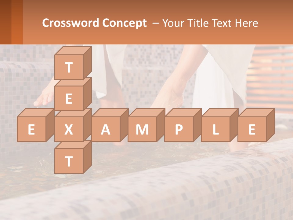 In The Pool PowerPoint Template