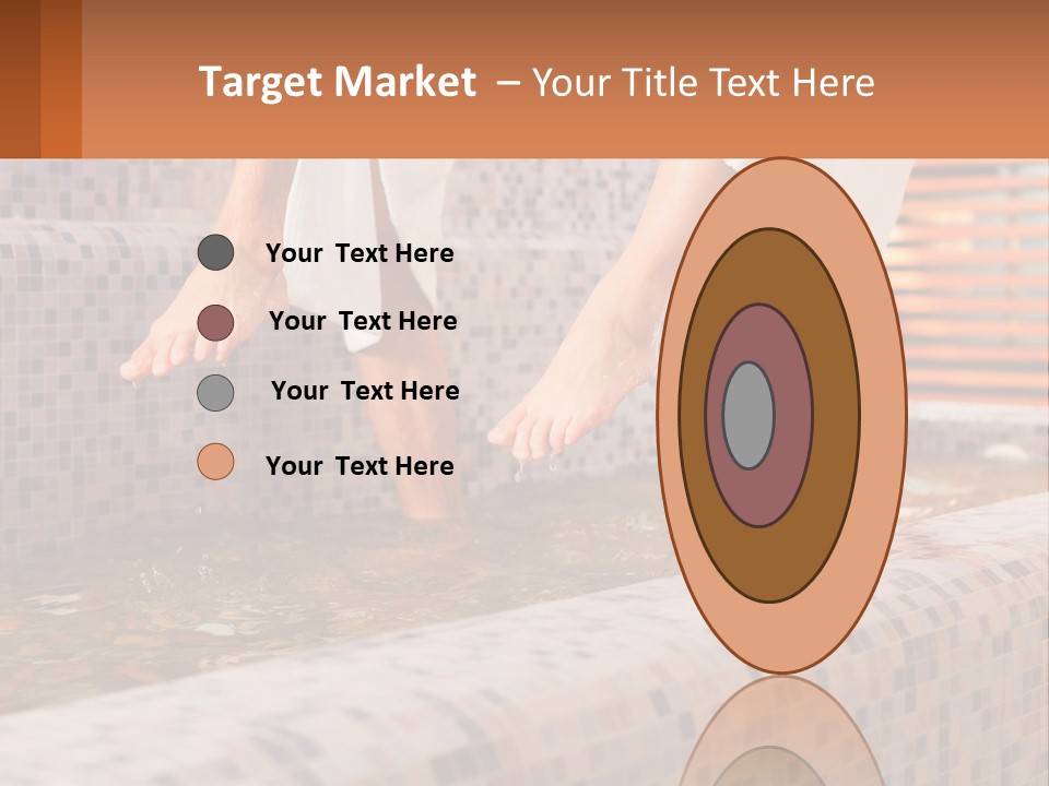 In The Pool PowerPoint Template