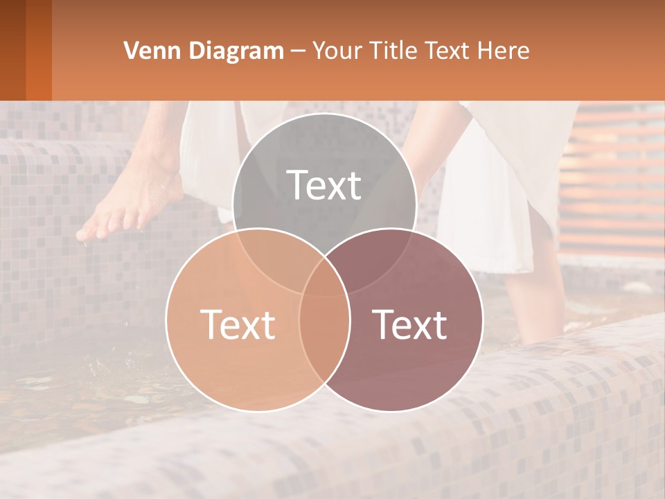 In The Pool PowerPoint Template